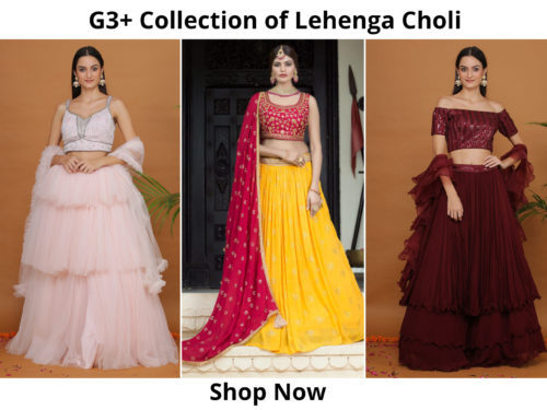 View more Lehenga choli from G3+ lehenga choli from g3+