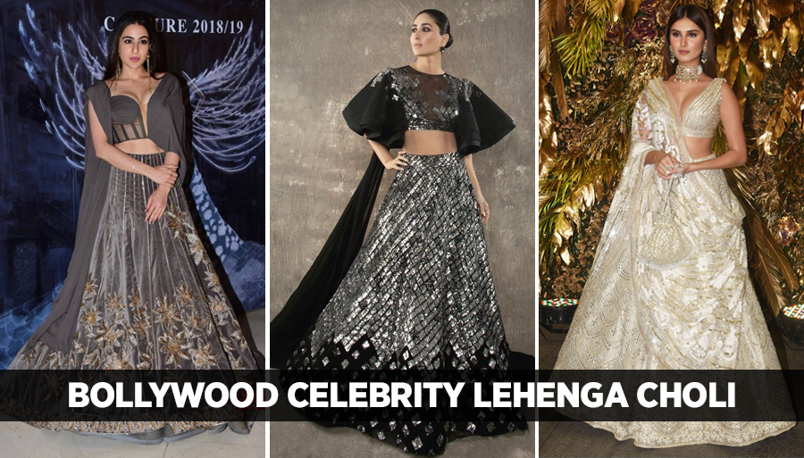 celebrity in lehenga choli