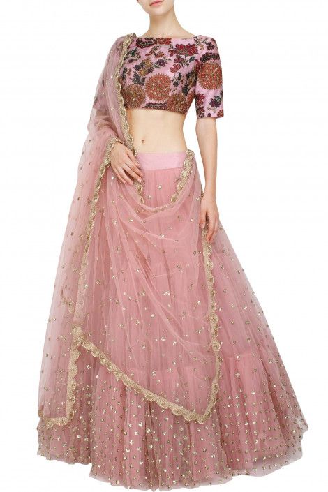 restyle same choli with lehenga