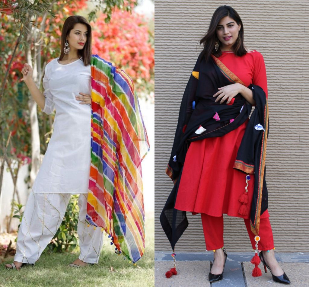 punjabi salwar kameez for diwali