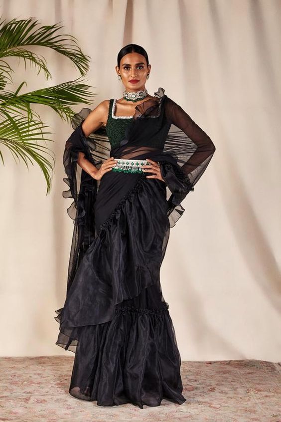 tucks over the cuffs