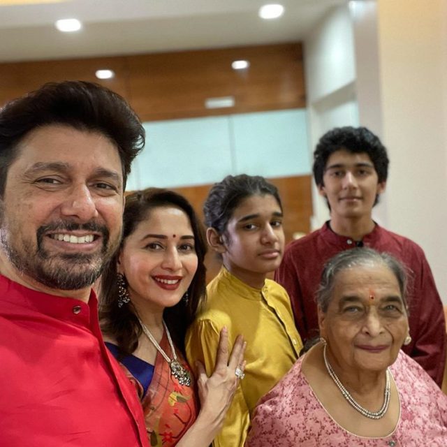 madhuri dixit and dr. nene