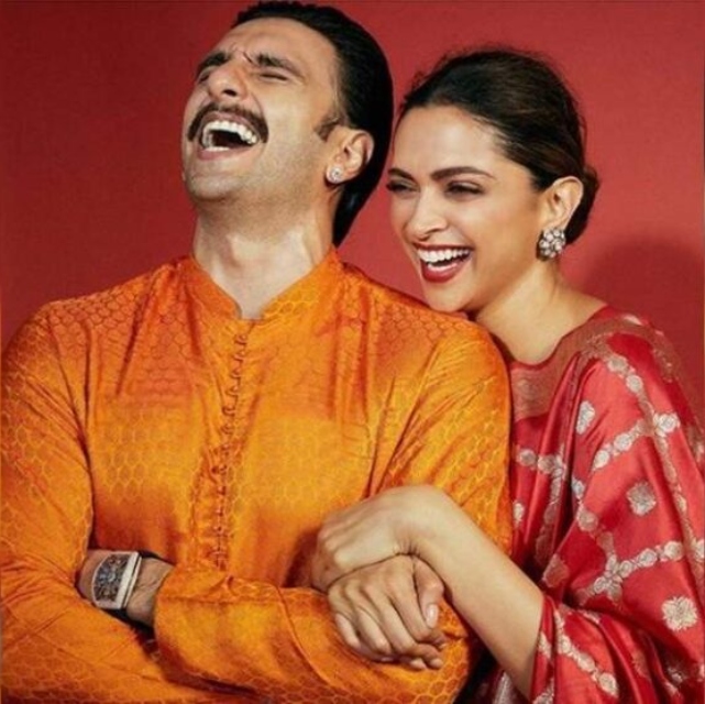 ranveer and deepika padukone diwali look 2020