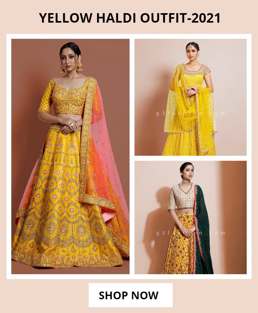 haldi lehenga choli, buy Haldi lehenga choli online,