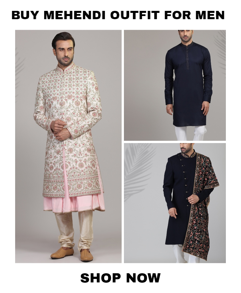 Men's mehendi outfit