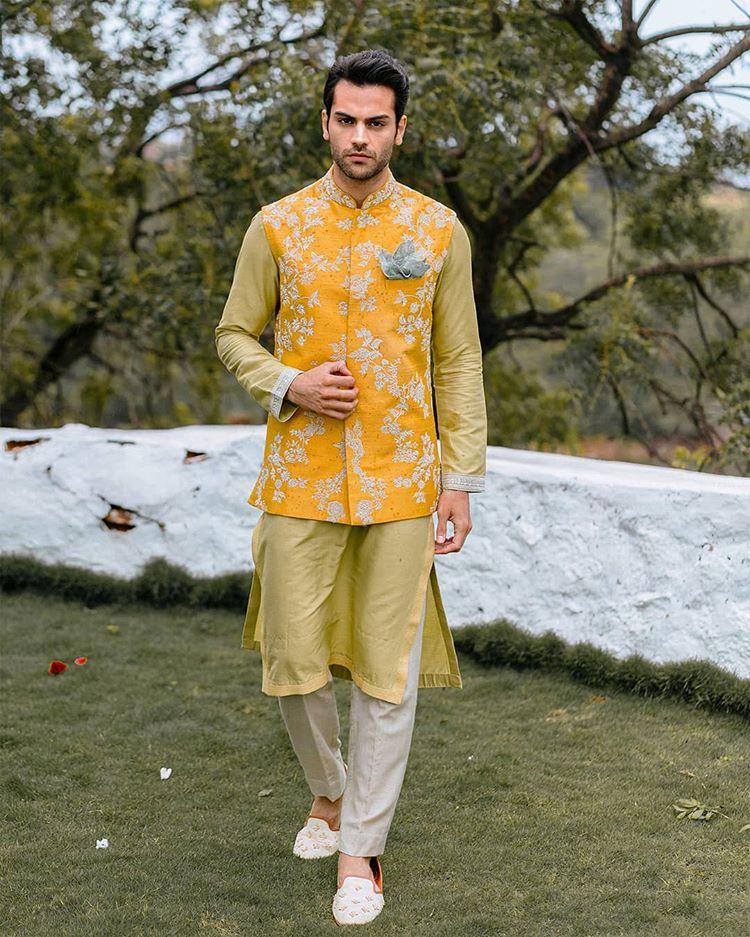 waist coat with kurta pajama, Wedding Wear for Mens