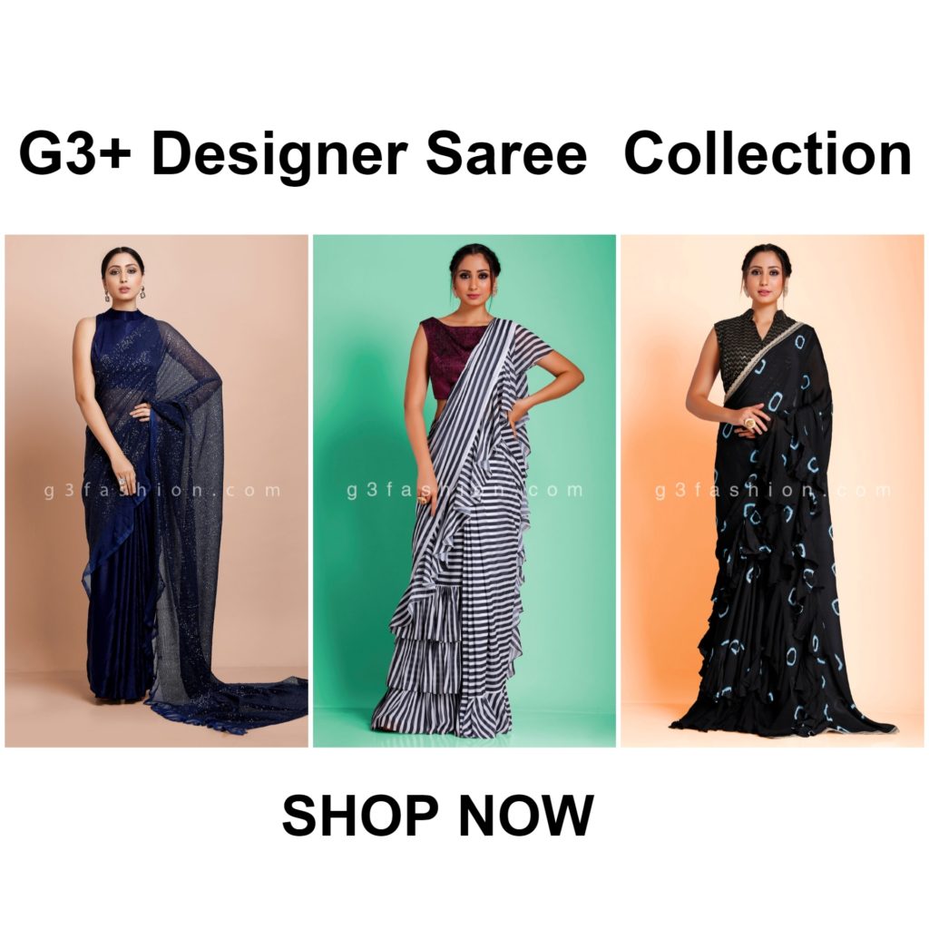 Saree from G3+ collection