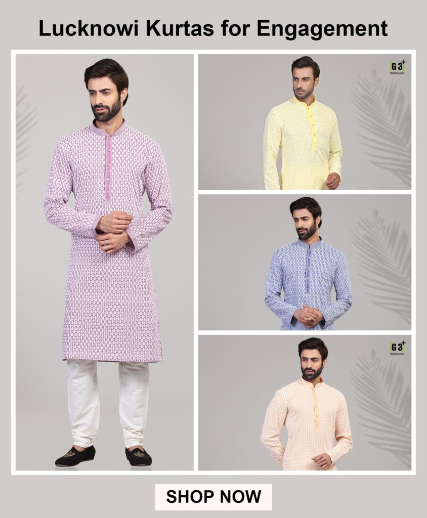 mens lucknowi kurtas