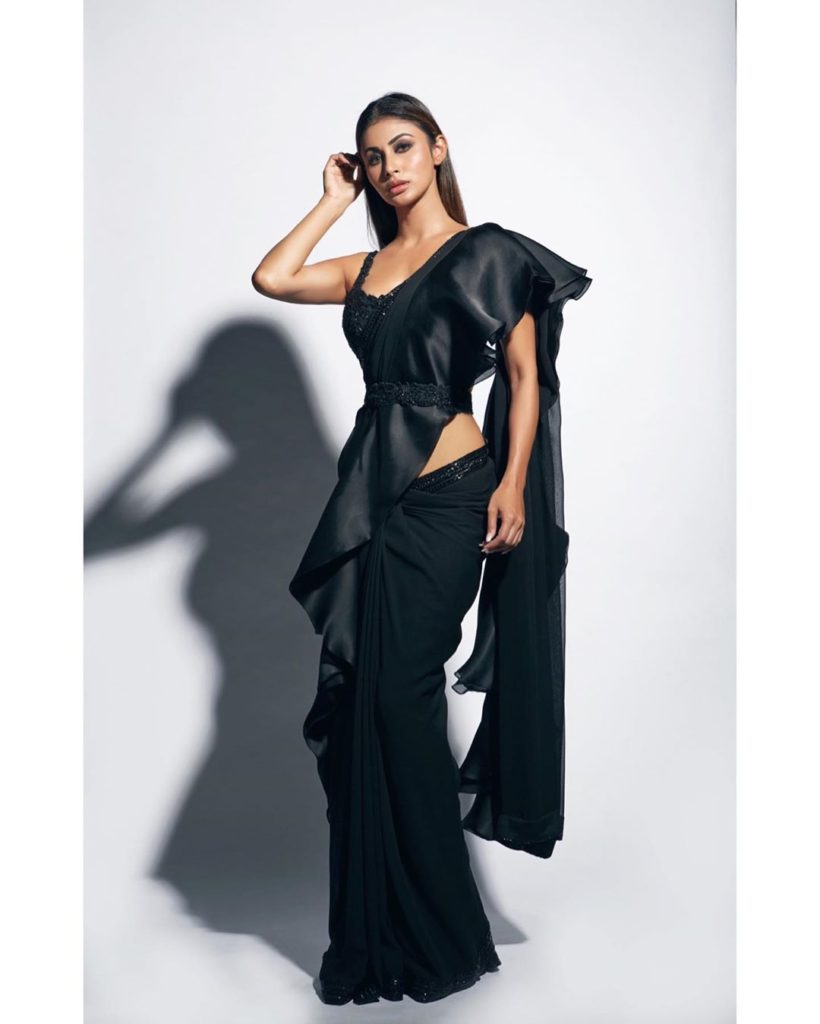 Mouni roy in ruffle outfit
