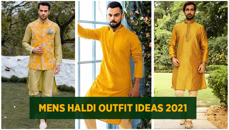mens wedding wear for haldi function