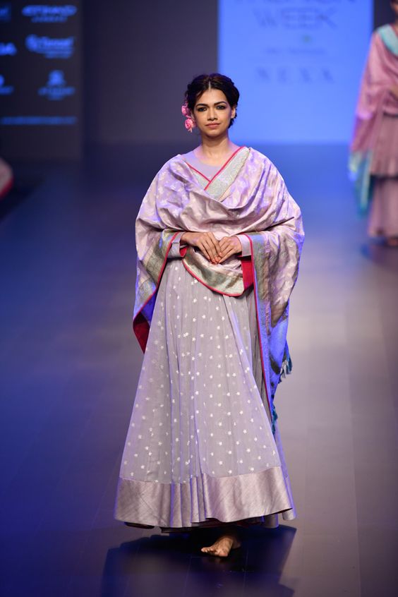 anarkali dress for winter wedding