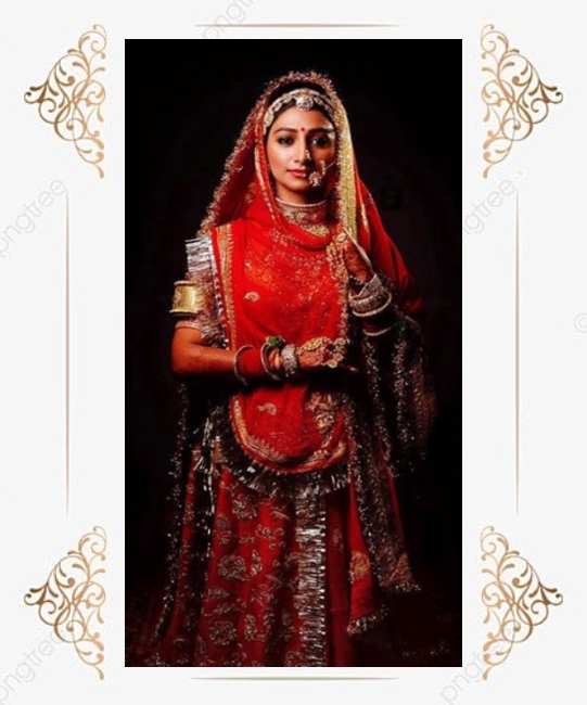 Mohena Kumari in Rajputi Poshak