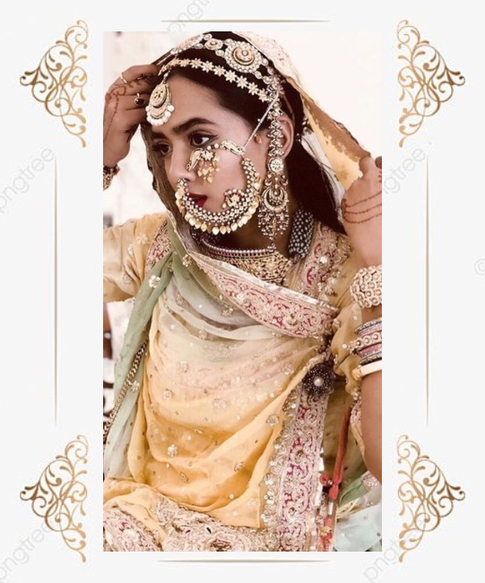 Rajputi poshak lehenga choli 