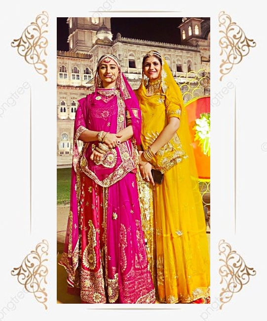 Rajputi poshak design