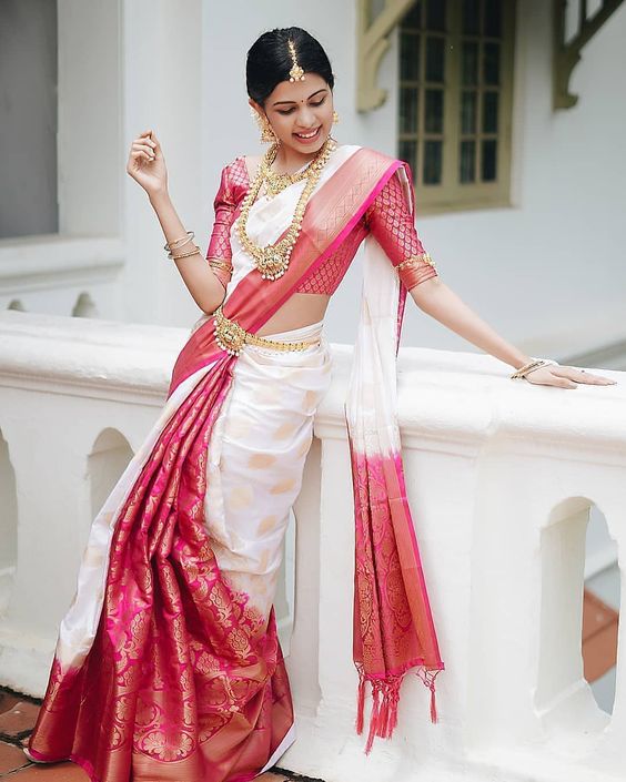 different types of silk sarees kanjivaram saree