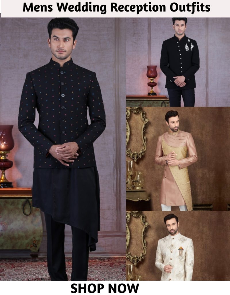 Mens wedding reception wear buy mens wedding reception dress online 2021