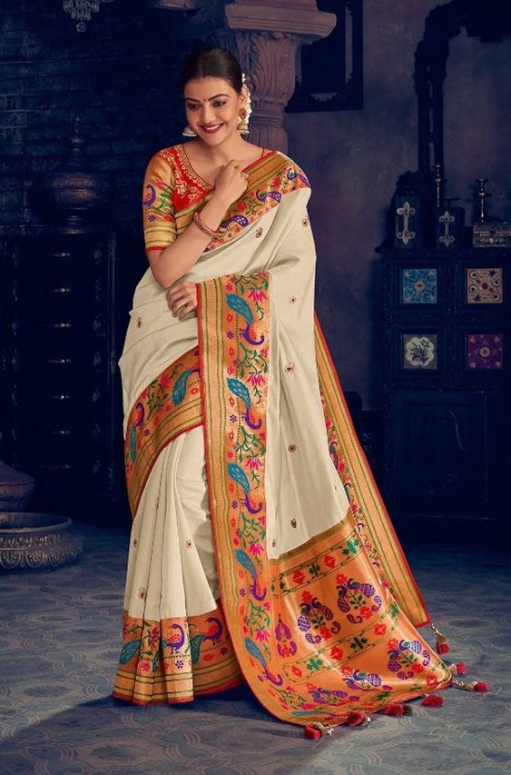 paithani types of silk sarees