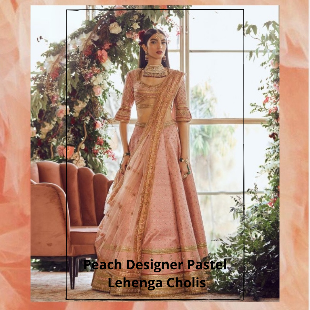 Pink Designer Lehenga Choli design