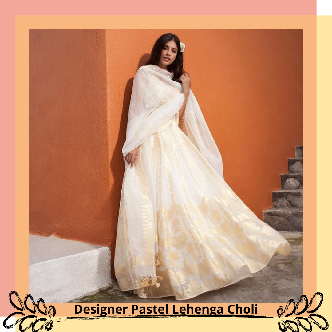 Light Lehenga Choli Pattern