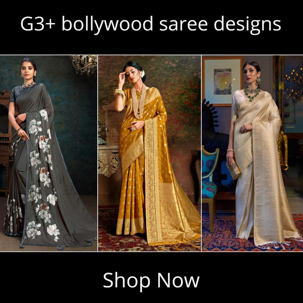 bollywood saree design G3+ bollywood actress saree