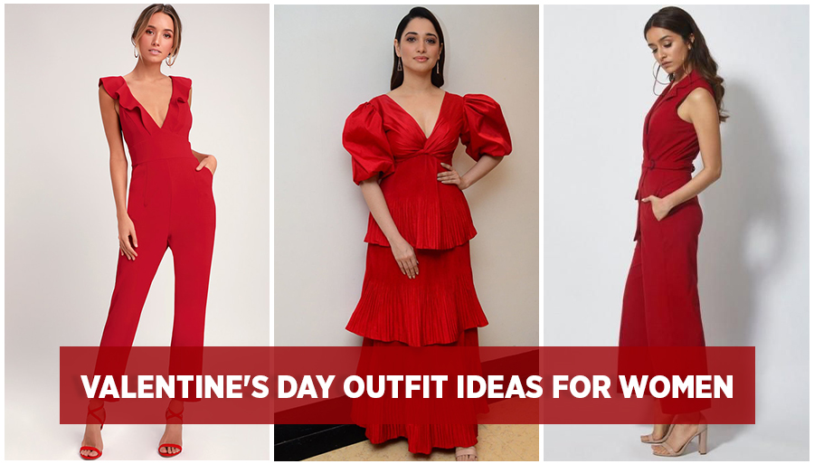 Valentine's day outfit idea for women