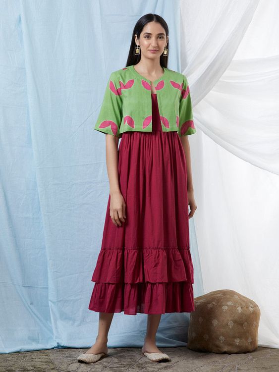 layered kurti