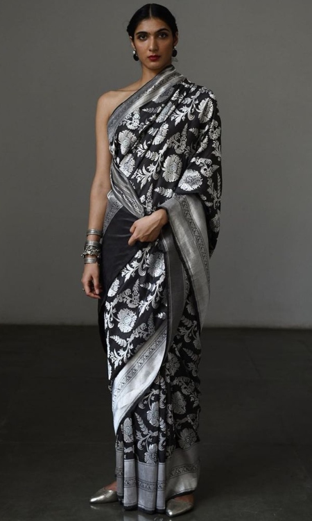 latest Banarasi Silk Outfit