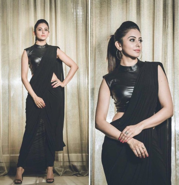 Black Saree Trends