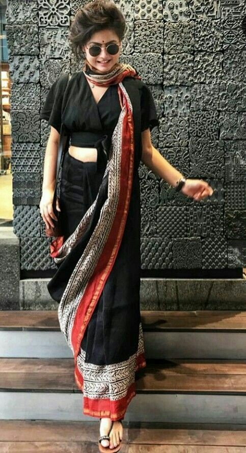 Nivi with scarf style drape