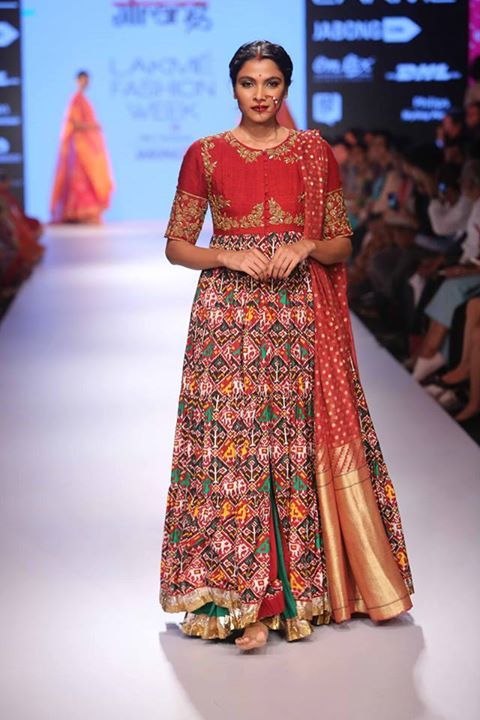 patola anarkali style sharara