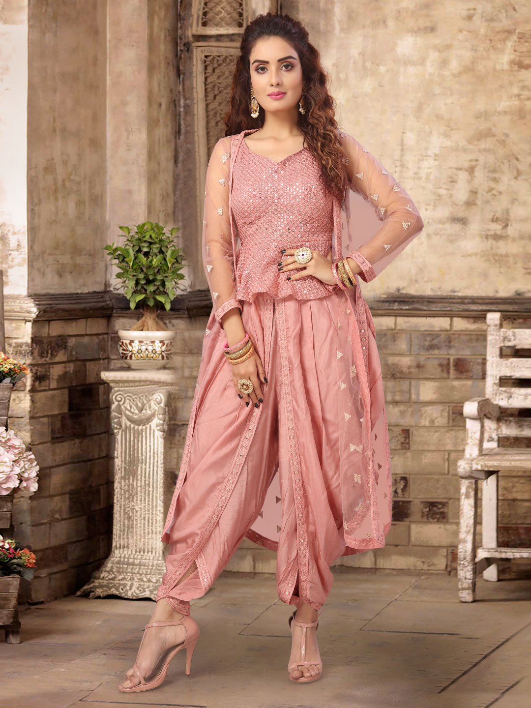 dhoti salwar suit