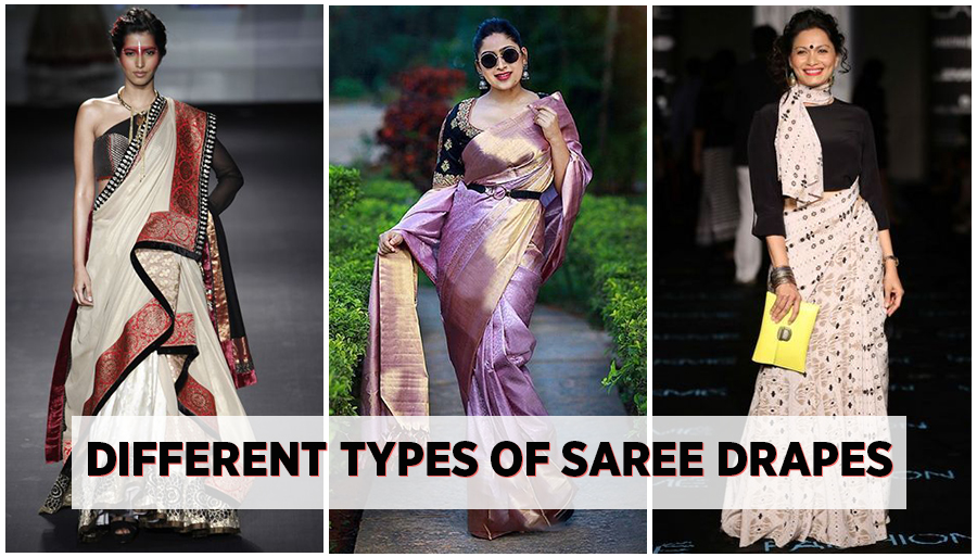 saree draping styles