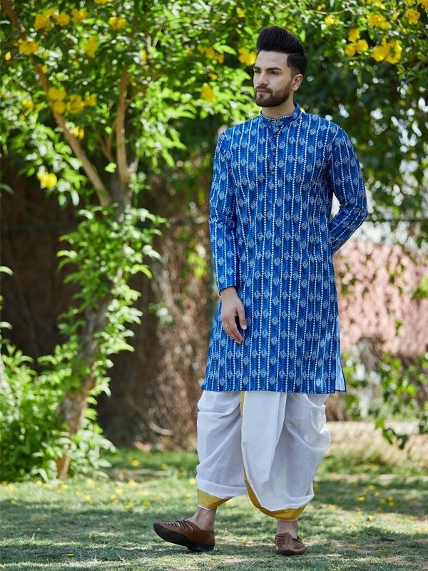kurta with dhoti