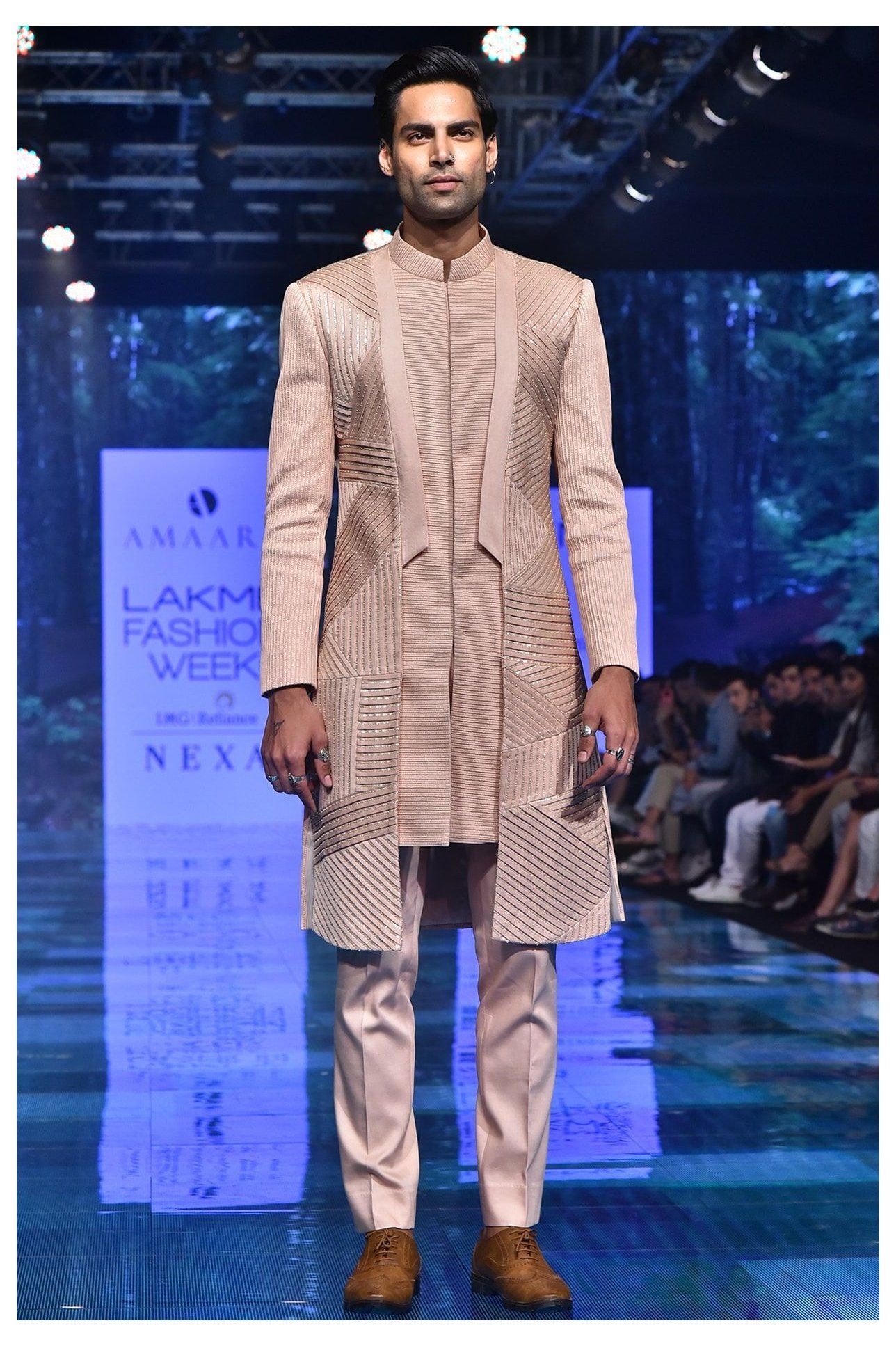 jacket style kurta set for men