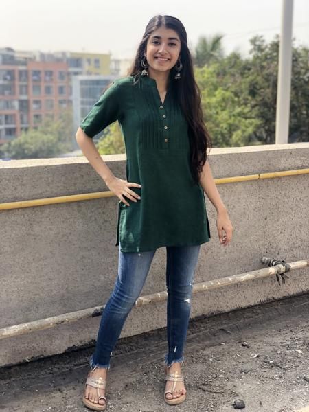 office wear short kurti