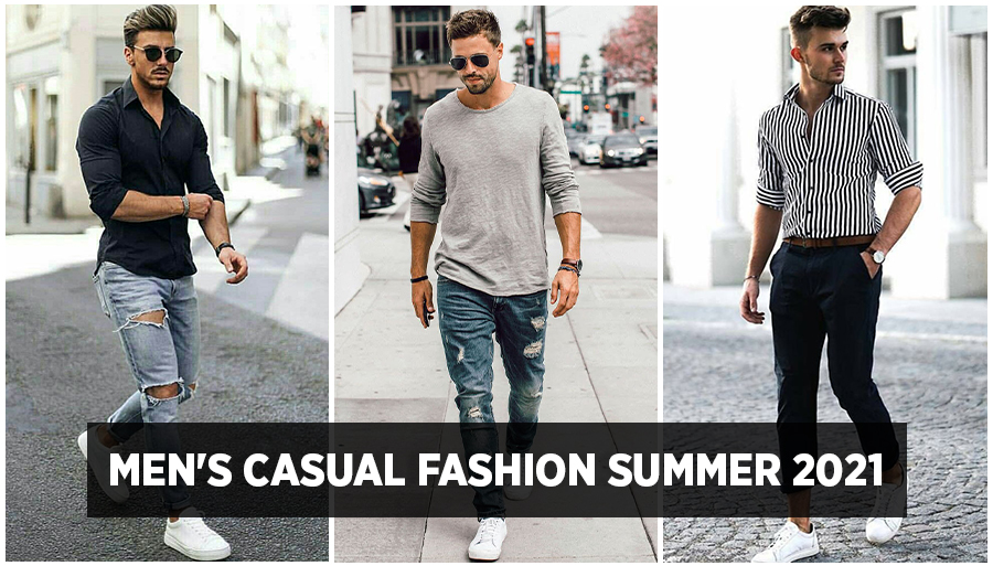 men's casual attire