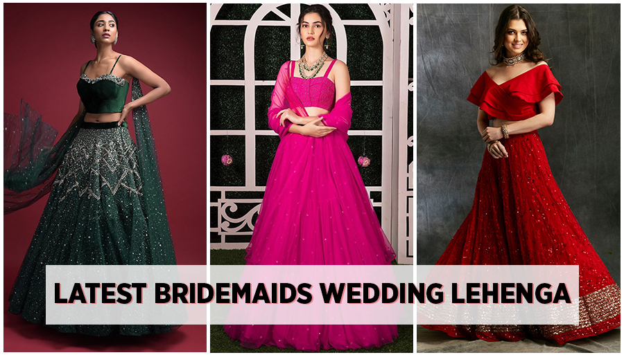 Indian bridesmaid lehenga