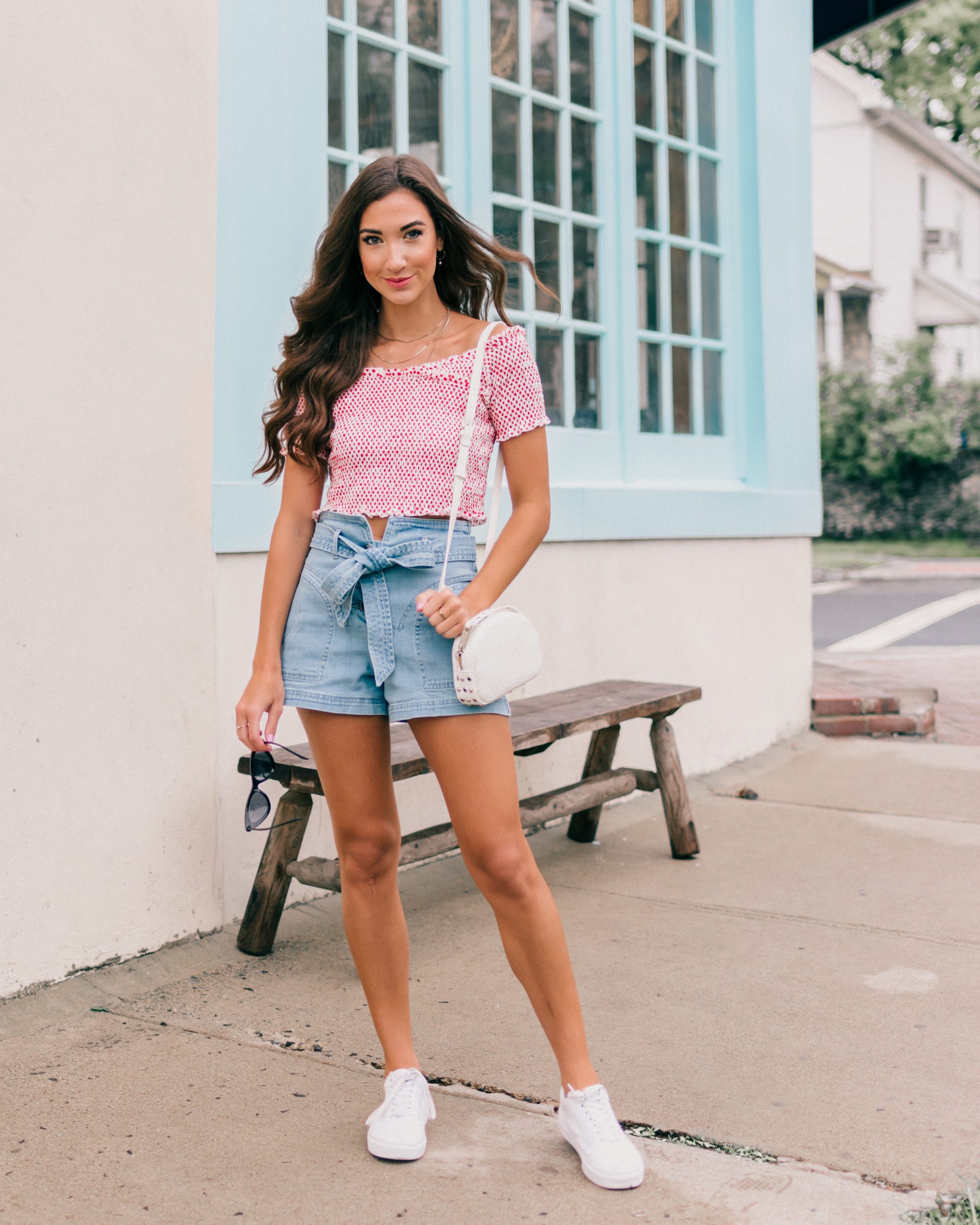 crop top and shorts crop top in many ways