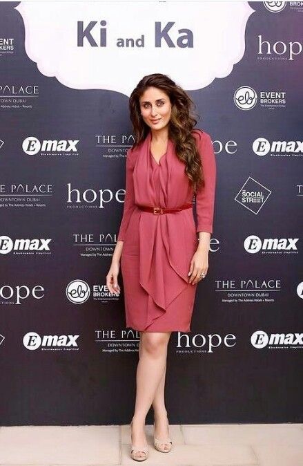 kareena kapoor khan in red one piece