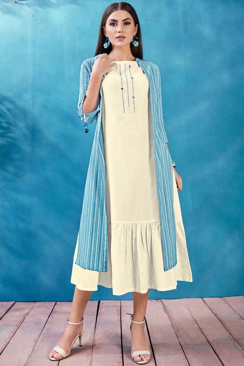 indo western kurti