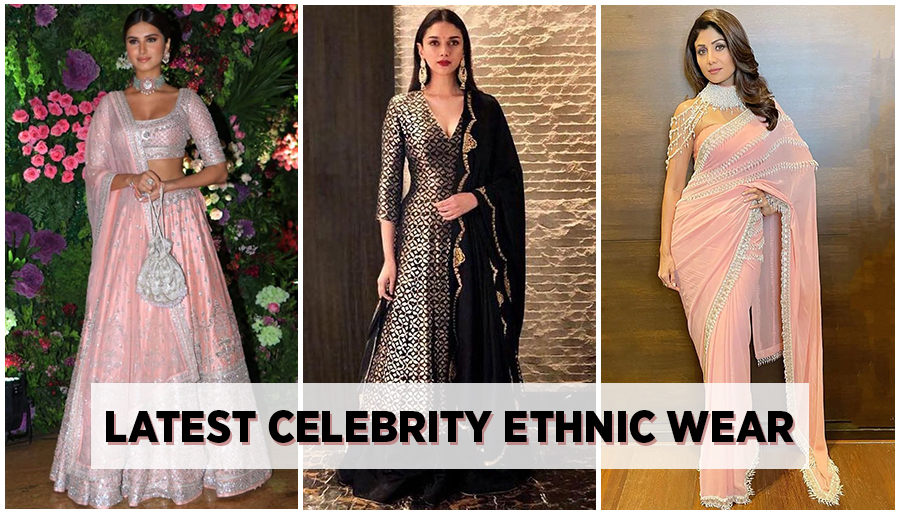 celebrity ethnic wear