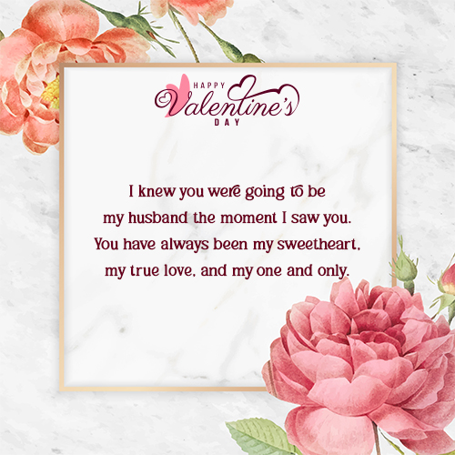 valentine day wish for hubby