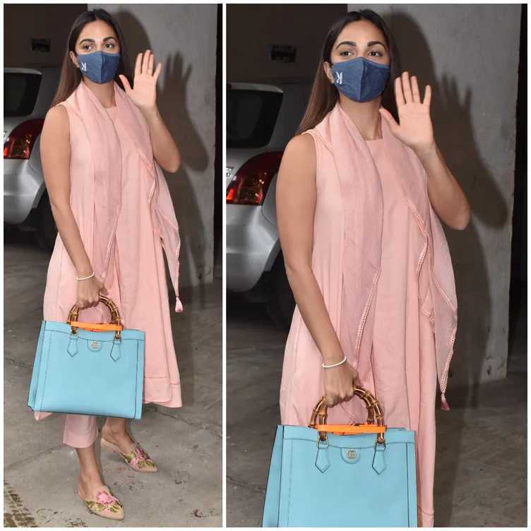 Kiara advani in pink suit