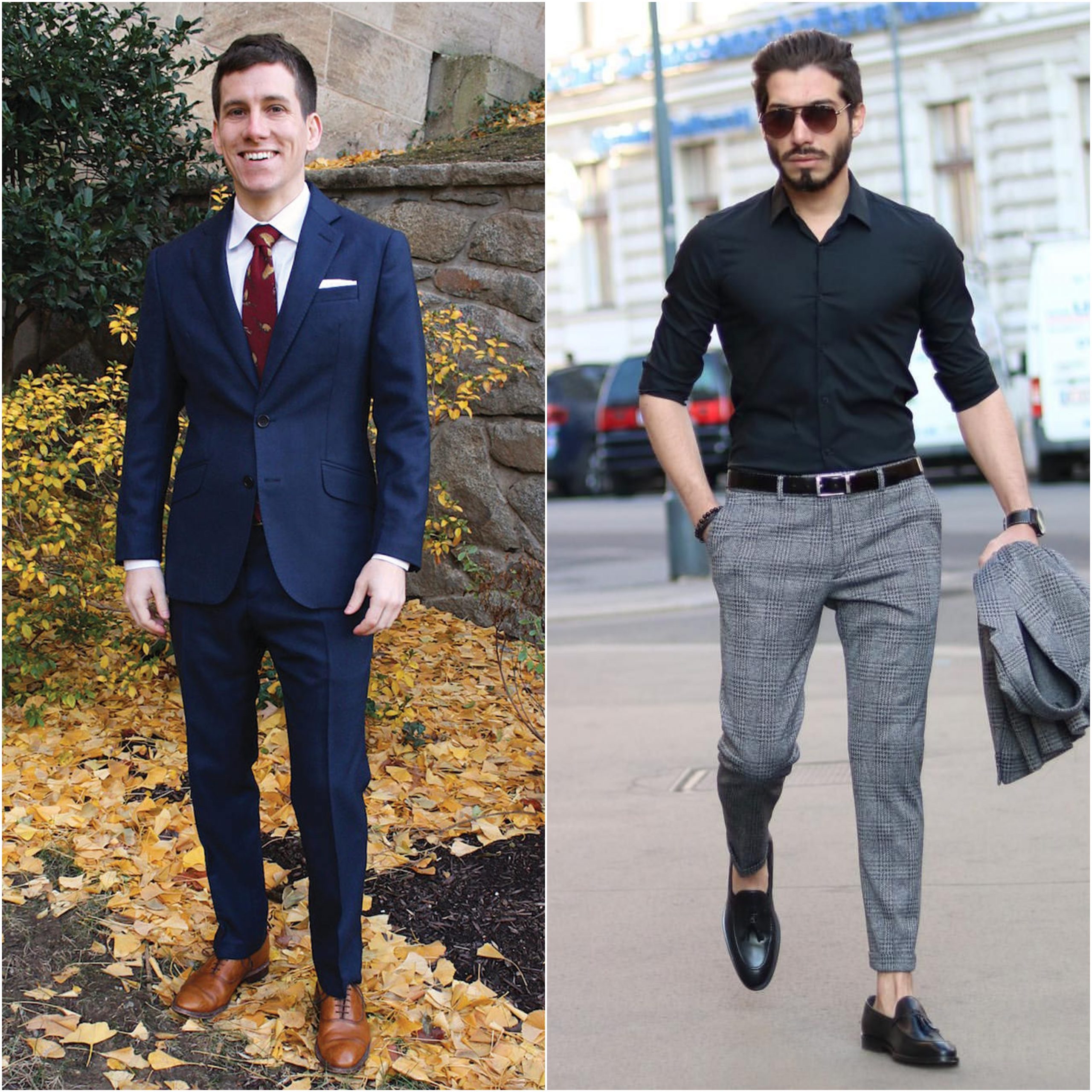 fitted outfits for short guys