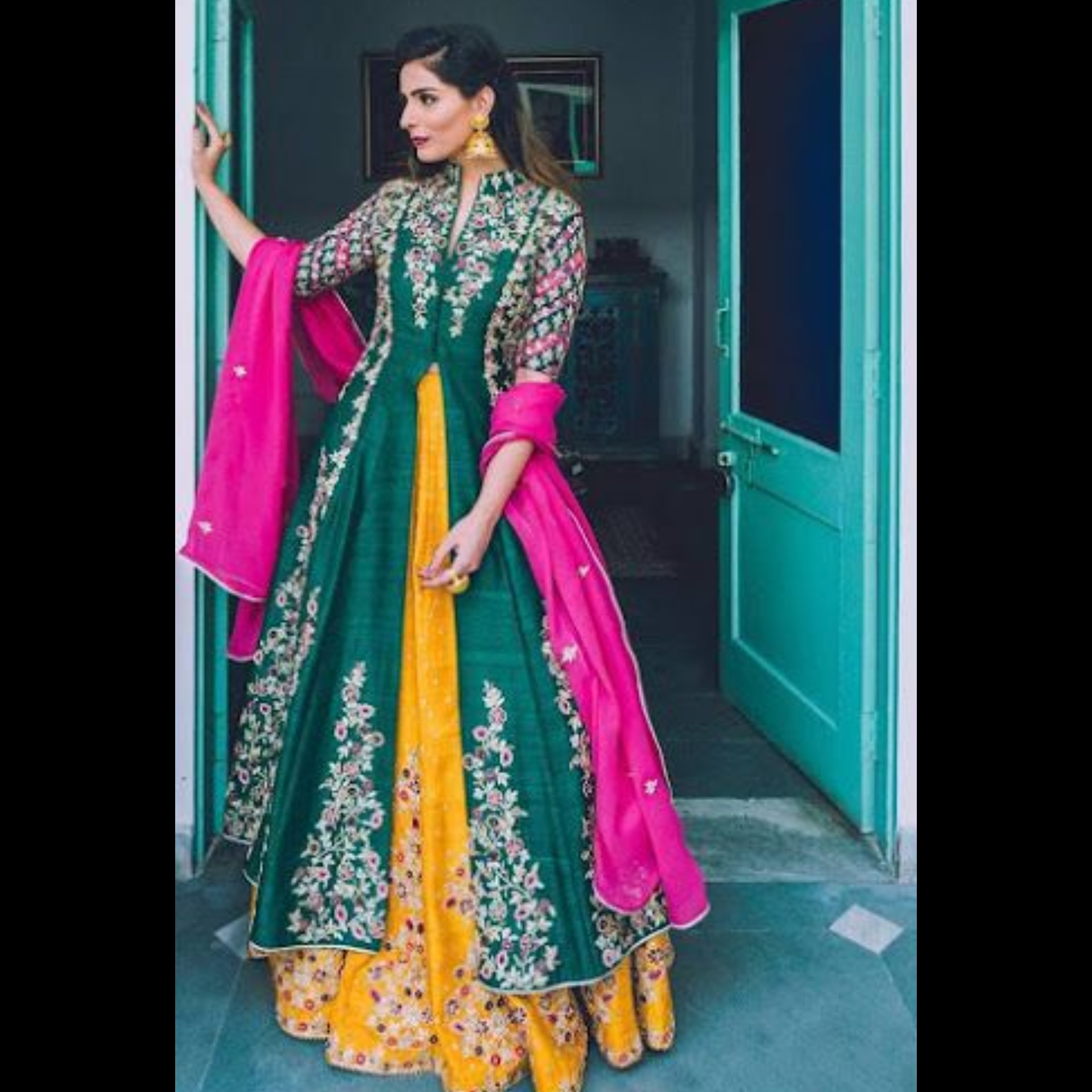 Lehenga Style Anarkali