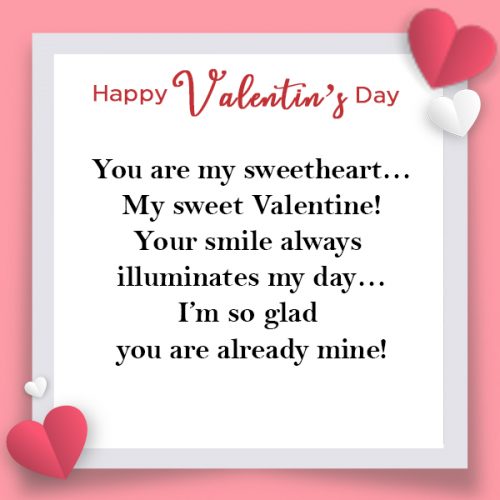 Valentine's Day Greetings for your wife