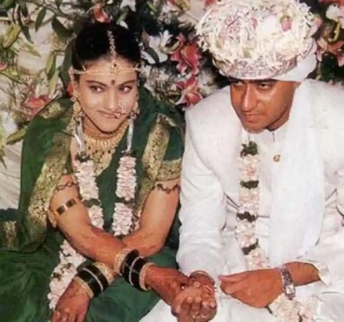kajol in her wedding 