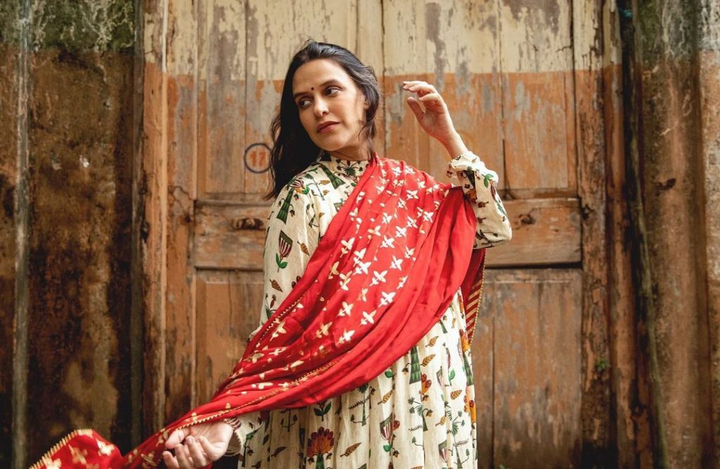 Printed Anarkali suit