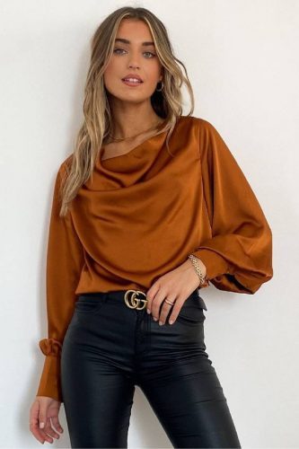 cowl neck top pattern