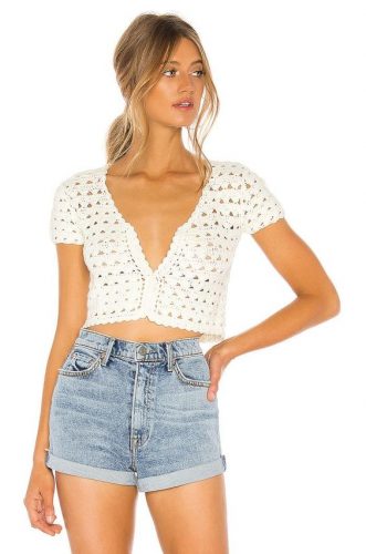 crochet tops for women